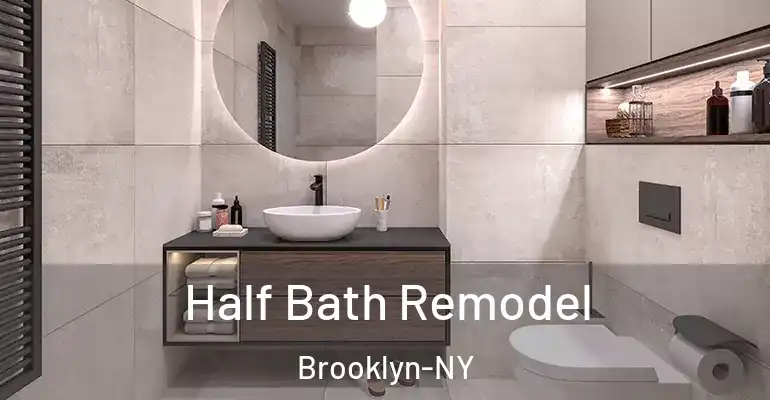 inner Bathroom imggen Half Bath Remodel Brooklyn-NY