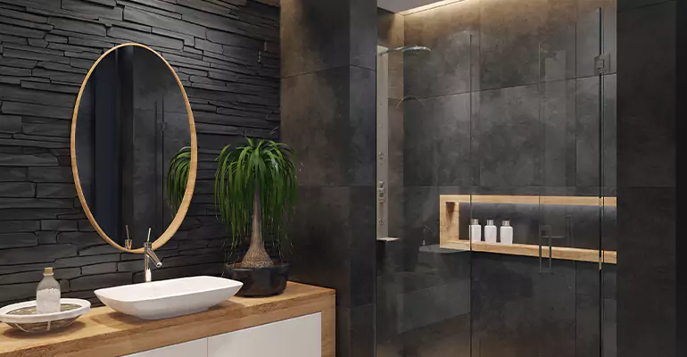 Bathroom Floor Tile Remodel in Brooklyn