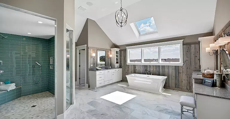 Guest Bathroom Flooring Remodel in Brooklyn