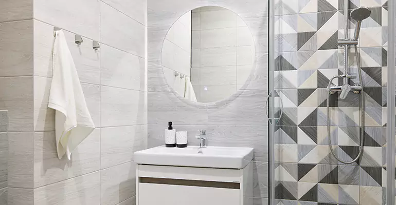 Small Master Bathroom Remodel in Brooklyn